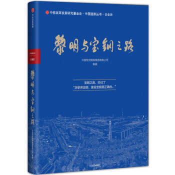 黎明与宝钢之路 pdf epub mobi 电子书 下载
