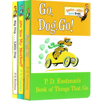 Go Dog Go The Alphabet Book 3册 P.D. Eastman pdf epub mobi 电子书 下载