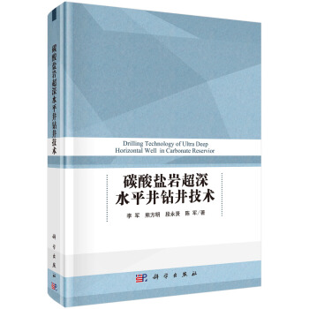 碳酸盐岩超深水平井钻井技术 pdf epub mobi 电子书 下载