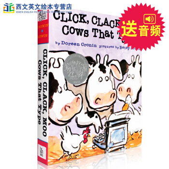 英文原版繪本 Click Clack Moo Cows That Type 嘻哈農場 廖彩杏紙闆書 pdf epub mobi 電子書 下載