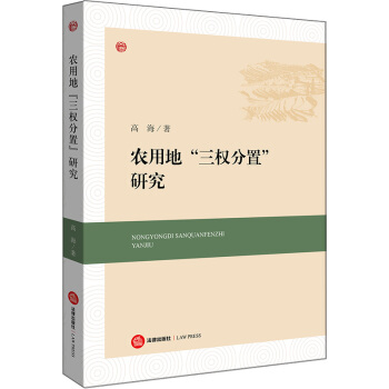 农用地“三权分置”研究 pdf epub mobi 电子书 下载