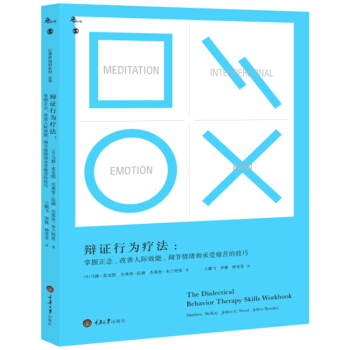 辩证行为疗法：掌握正念、改善人际效能、调节情绪和承受痛苦的技巧 pdf epub mobi 电子书 下载