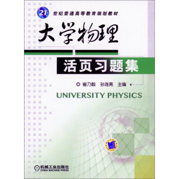 大學物理活頁習題集/21世紀普通高等教育規劃教材