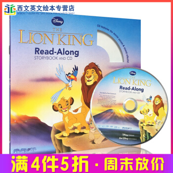 狮子王英文故事绘本The Lion King Read along附CD 迪士尼 pdf epub mobi 电子书 下载