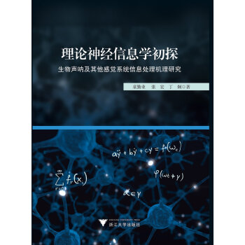 理论神经信息学初探：生物声呐及其他感觉系统信息处理机理研究 pdf epub mobi 电子书 下载