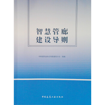 智慧管廊建设导则 pdf epub mobi 电子书 下载