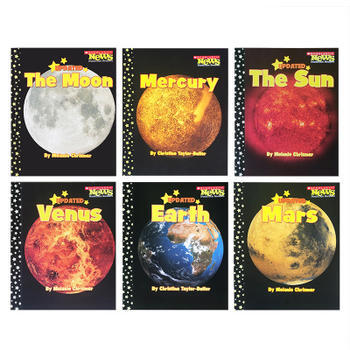 英文原版 Scholastic News Nonfiction 太阳系内6册星球科普 学乐