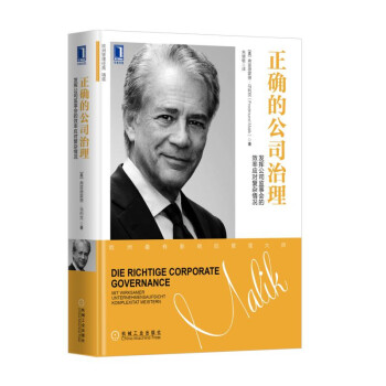 正確的公司治理：發揮公司監事會的效率應對復雜情況 pdf epub mobi 電子書 下載