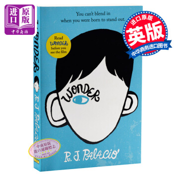 預售【中商原版】現貨 英文原版Wonder奇跡男孩R.J. Palacio Corgi帕拉鞦原著小說 pdf epub mobi 電子書 下載