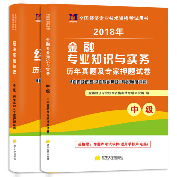 中級經濟師資格考試2018教材配套試捲：金融專業+經濟基礎（套裝共2冊） pdf epub mobi 電子書 下載