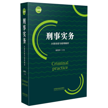 21省包郵 刑事實務辦案技能與疑難解析 姚海華 著 刑事辦案人員辦案必備實務書 pdf epub mobi 電子書 下載