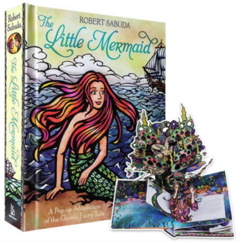 英文原版 小美人魚立體書 安徒生童話 The Little Mermaid