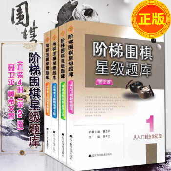 从入门到业余初段 阶梯围棋星级题库第2版（套装4册）从入门到业余初段+从业余初段到业3 pdf epub mobi 电子书 下载