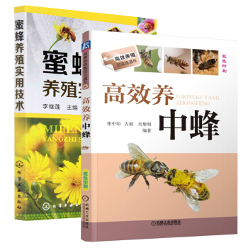 高效养中蜂+蜜蜂养殖实用技术 双色印刷 高效养蜂技术大全书籍 养殖蜜蜂指南 良种繁殖 蜂病 pdf epub mobi 电子书 下载