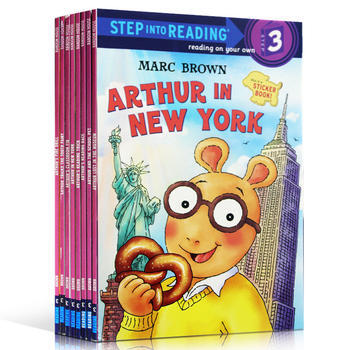 Step Into Reading Arthur 亞瑟8本 蘭登兒童分級讀物第三階段 pdf epub mobi 電子書 下載