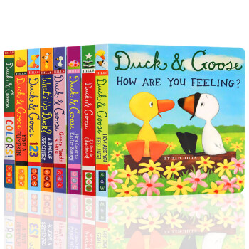 原版繪本 Duck and Goose名傢Tad Hills紙闆書 小鴨小鵝係列8本閤售 pdf epub mobi 電子書 下載