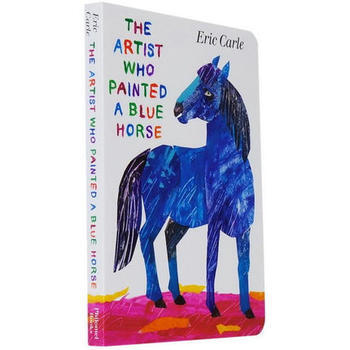 The Artist Who Painted a Blue Horse畫馬的藝術傢卡爾爺爺 pdf epub mobi 電子書 下載