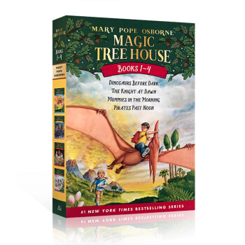 英文原版章节书 Magic Tree House 神奇树屋1-4套装 pdf epub mobi 电子书 下载