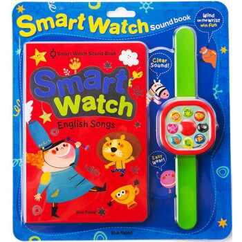 Smart Watch 幼兒發聲書藍兔智能手錶兒歌 英文早教益智認知 英文原版