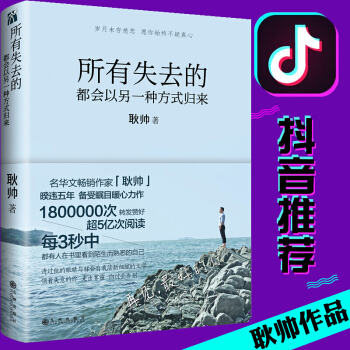 抖音同款】所有失去的都會以另一種方式歸來 耿帥著 給所有年輕人愛的正能量和信心 青春文學小說成功勵誌 pdf epub mobi 電子書 下載