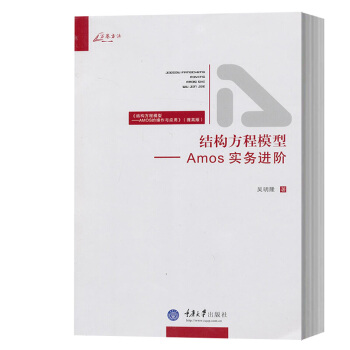 结构方程模型——Amos实务进阶 以不同实际案例说明SEM的各种应用 SEM量化研究 数学 书籍 pdf epub mobi 电子书 下载