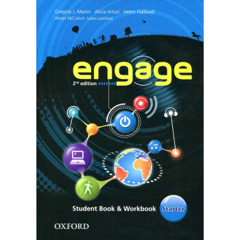 現貨牛津高中英語教材 Engage Starter 預備級 課本練習冊光盤