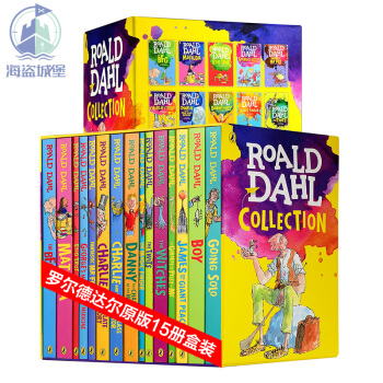罗尔德达尔Roald Dahl Collection 15册盒装英文原版 圆梦巨人 pdf epub mobi 电子书 下载