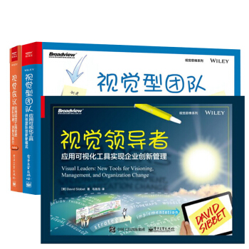包邮 视觉领导者 应用可视化工具实现企业创新管理+视觉会议+视觉型团队3本企业经营管理书籍 pdf epub mobi 电子书 下载