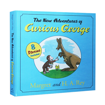 英文原版繪本The New Adventures of Curious George喬治猴精裝 3歲