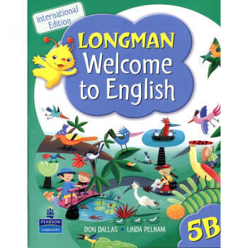 进口朗文小学英语教材Welcome to English 5B 学生用书光盘另购