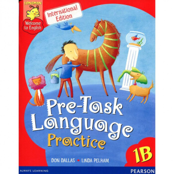 正版朗文英语Longman Welcome to English Pre-Task 1B pdf epub mobi 电子书 下载
