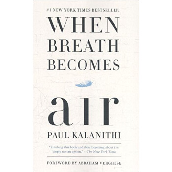 When Breath Becomes Air 当呼吸化为空气 英文原版 [平装] pdf epub mobi 电子书 下载