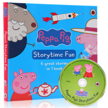 小猪佩奇英文原版绘本 peppa pig故事集 附CD pdf epub mobi 电子书 下载