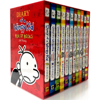 Wimpy Kid?12?Book?Set (1-11)小屁孩1-11套装 英文原版 pdf epub mobi 电子书 下载