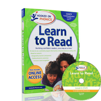 英文原版Hooked on Phonics Learn to Read Level 6