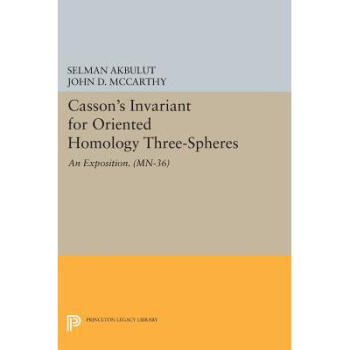 Casson's Invariant for Oriented Homology... pdf epub mobi 电子书 下载