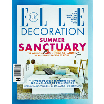英國 ELLE DECORATION 雜誌 訂閱一年 E23 傢居裝飾藝術設計雜誌 pdf epub mobi 電子書 下載