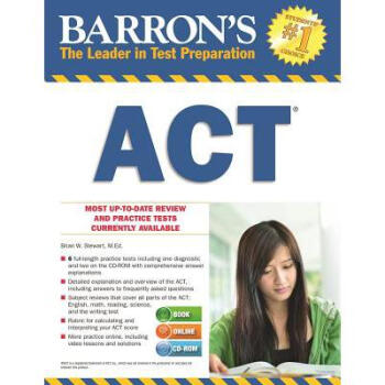 Barron's ACT [With CDROM] pdf epub mobi 电子书 下载