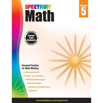Spectrum Math Workbook, Grade 5 pdf epub mobi 電子書 下載