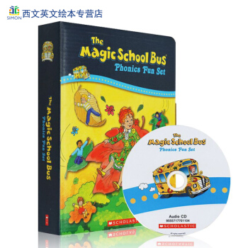 英文原版 Magic School Bus Phonics Fun 神奇校车 自然拼读 pdf epub mobi 电子书 下载