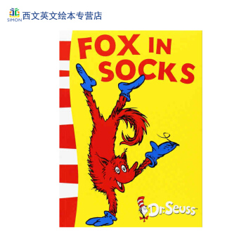 英文原版 Fox in Socks 蘇斯博士-穿襪子的狐狸 廖彩杏書單 pdf epub mobi 電子書 下載