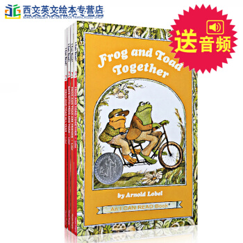 英文原版青蛙与蟾蜍 Frog and Toad Are Friends 汪培珽第三阶段4本 送音频 pdf epub mobi 电子书 下载
