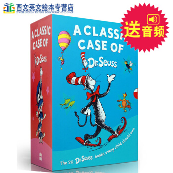 英文原版 Dr. Seuss 苏斯博士故事20册全套廖彩杏儿童绘本 送音频 pdf epub mobi 电子书 下载