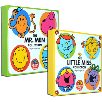 Mr Men and LIttle Miss 40冊 奇先生妙小姐係列 兒童圖畫故事書 英文原版繪本