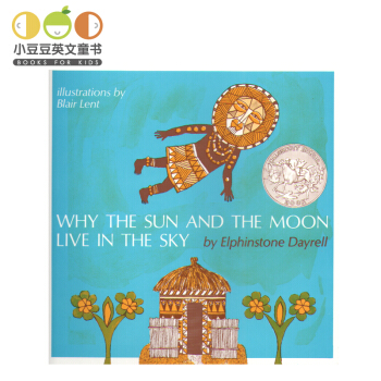英文原版 Why the Sun and the Moon Live in the Sky 5-8歲