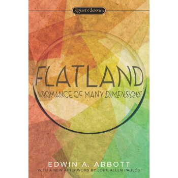 【中商原版】平麵國 英文原版 科幻小說 Flatland: A Romance