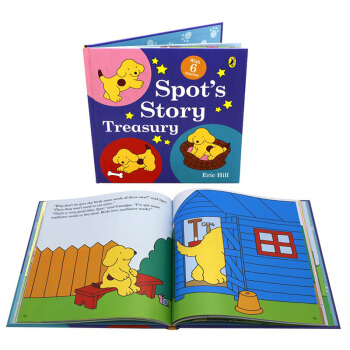 小玻系列6个故事精装合辑 英文原版童书 Spot’s Story Treasury3-6岁
