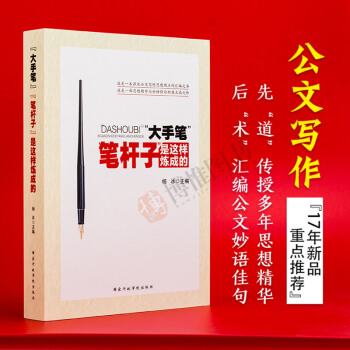 大手笔：笔杆子是这样炼成的 党政机关公文写作范例大全公文写作一本通公文写作与处理 pdf epub mobi 电子书 下载