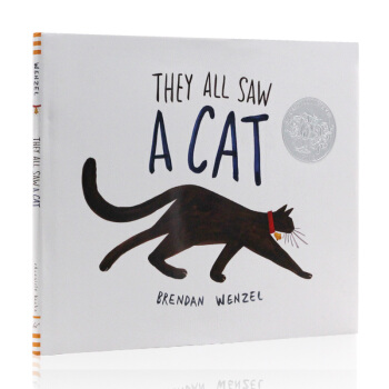 英文原版绘本 They All Saw a Cat 他们都看到了一只猫 2017年凯迪克奖 pdf epub mobi 电子书 下载