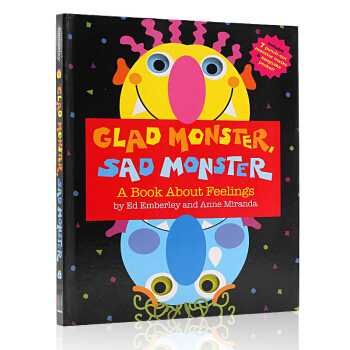 英文原版繪本 Glad Monster, Sad Monster Ed Emberley pdf epub mobi 電子書 下載